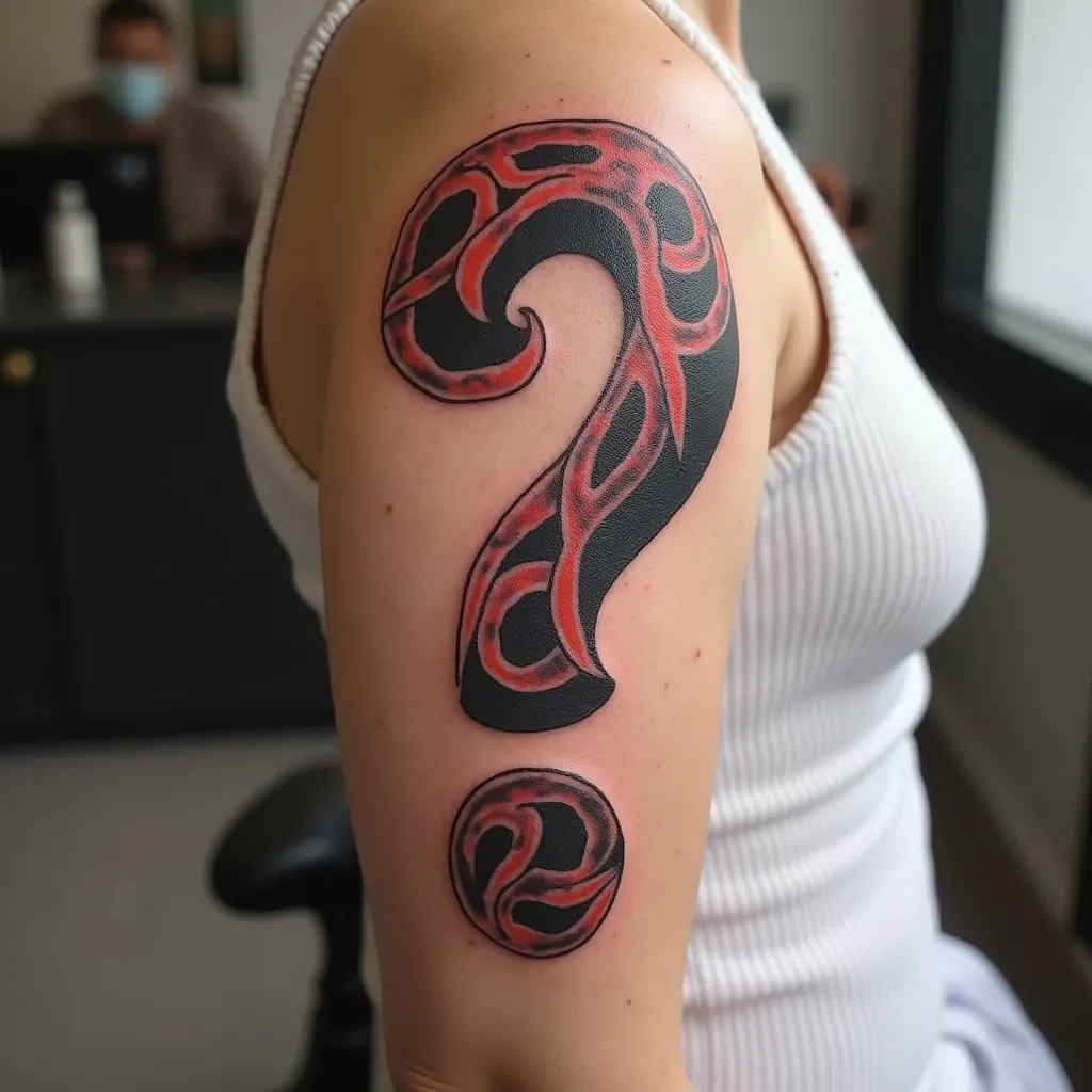 Illustration of the hidden dangers of tattoos