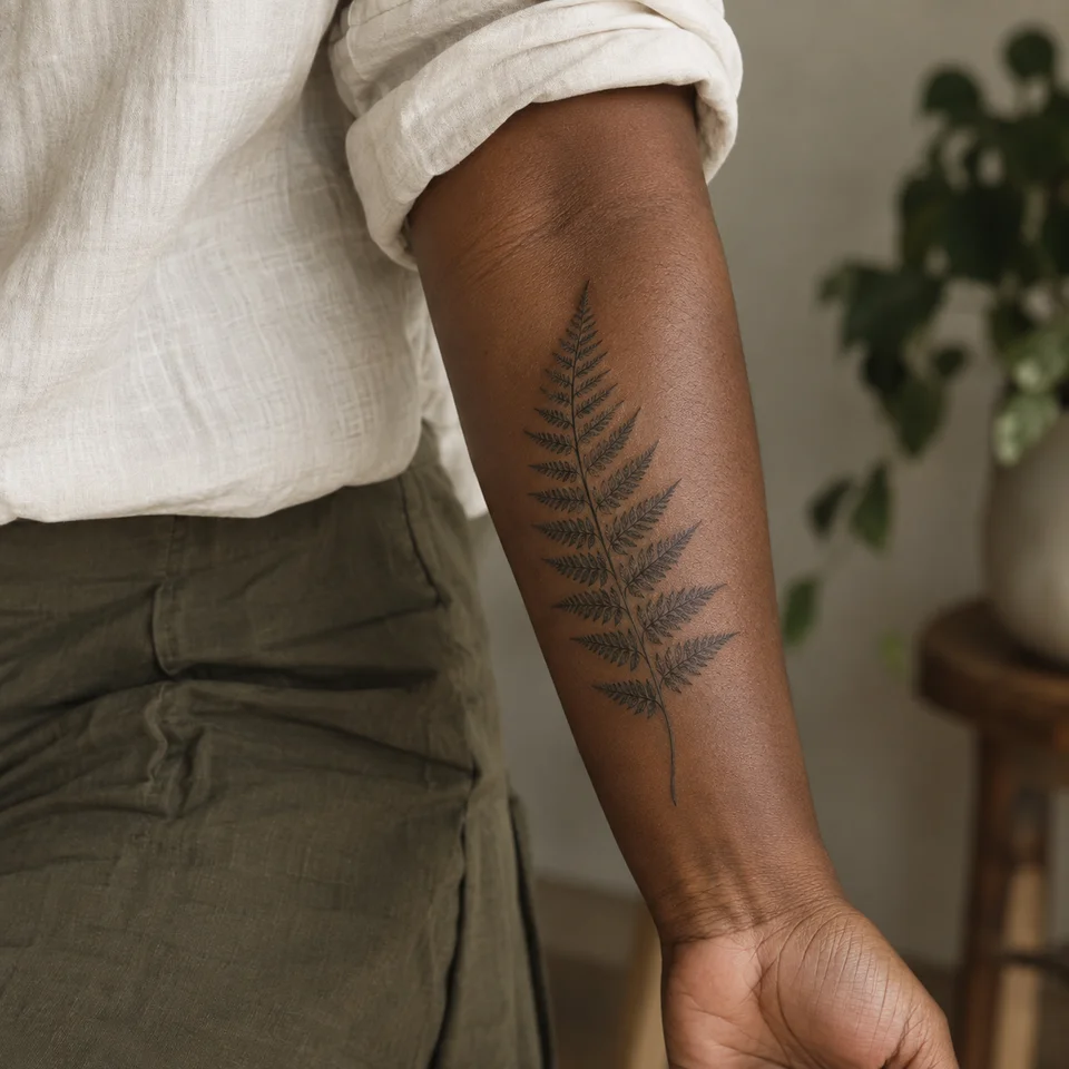Fine-line fern