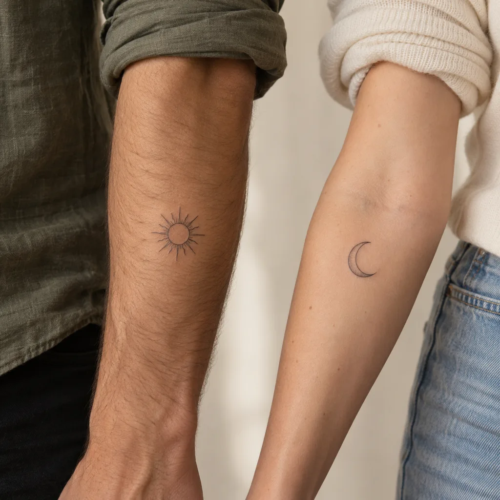 Soleil et lune de fratrie