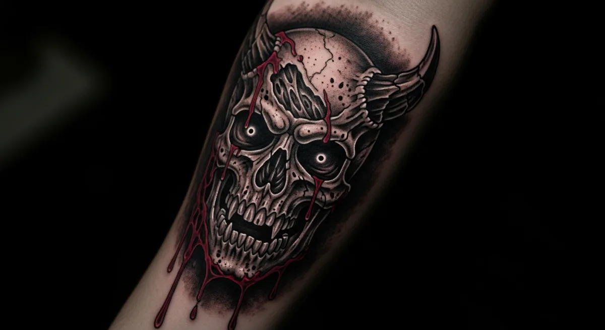 Exemple de tatouage Horror