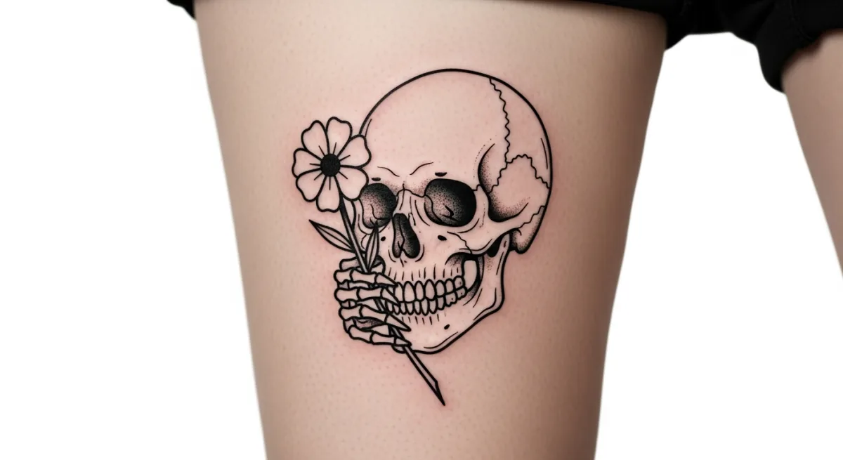Example of Ignorant Style tattoo
