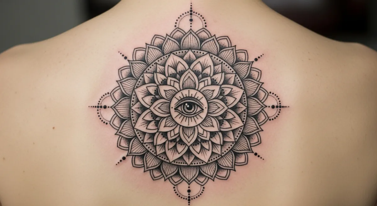 Example of Mandala tattoo
